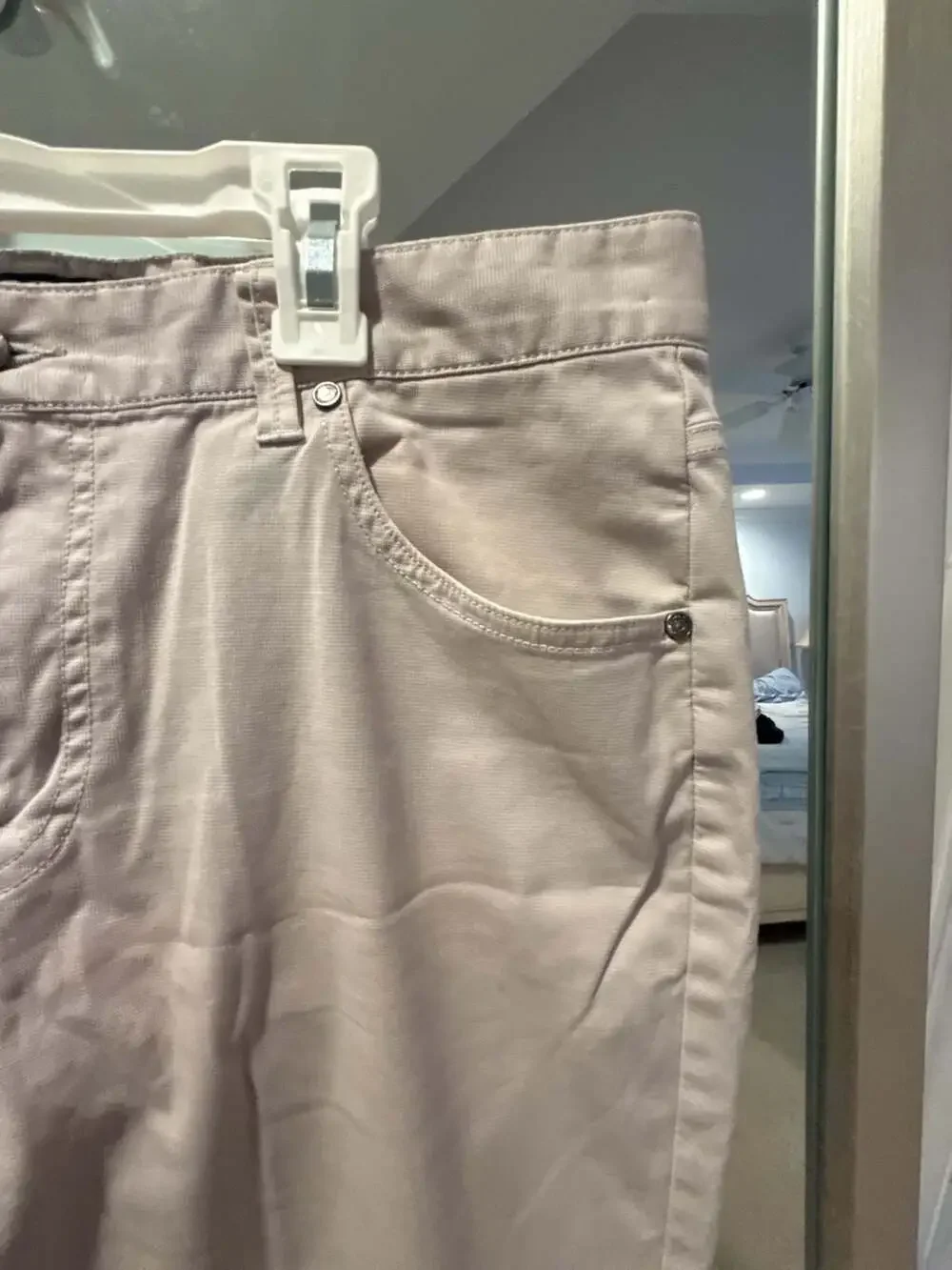 johnnie-O Men's Slim Fit Casual Pants, Khaki/Tan, Size 33x32